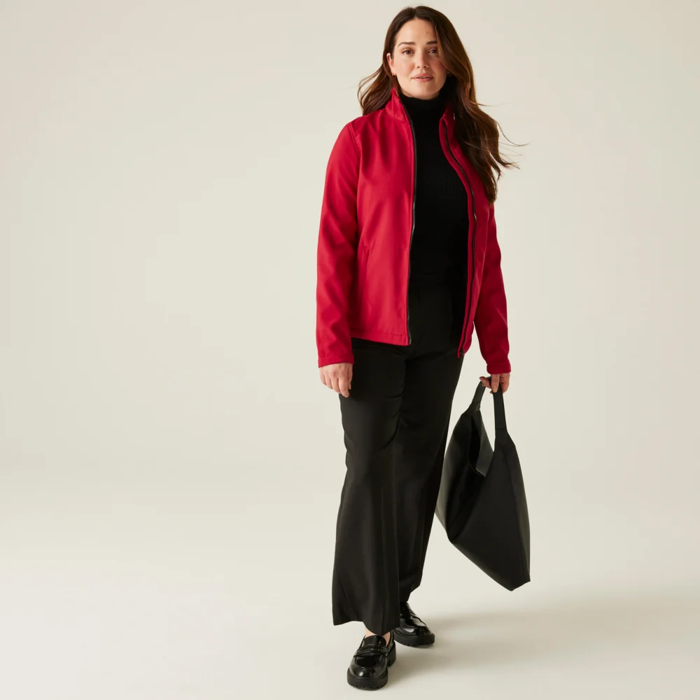 Damen 2-Lagen Softshell Jacke "Ablaze"