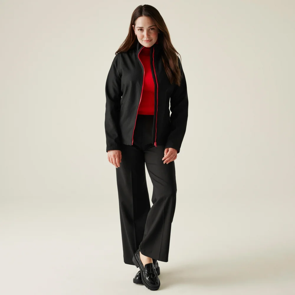 Damen 2-Lagen Softshell Jacke "Ablaze"