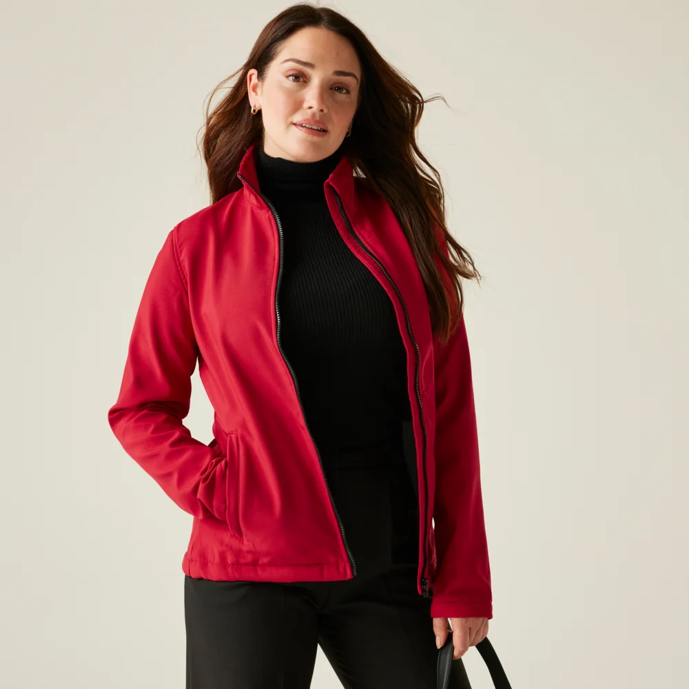 Damen 2-Lagen Softshell Jacke "Ablaze"