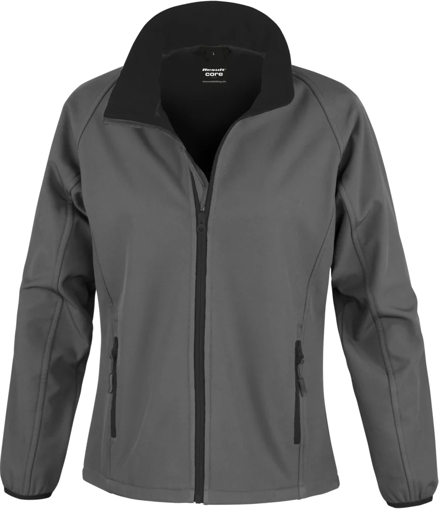 Damen 2-Lagen Softshell Jacke "Printable"