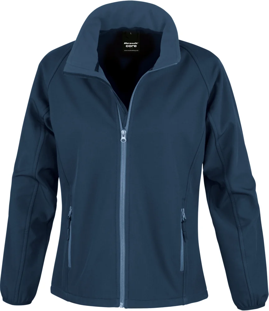 Damen 2-Lagen Softshell Jacke "Printable"