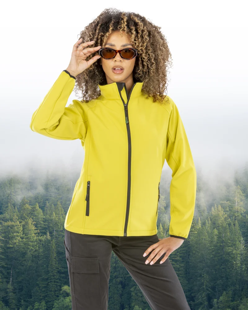 Damen 2-Lagen Softshell Jacke "Printable"