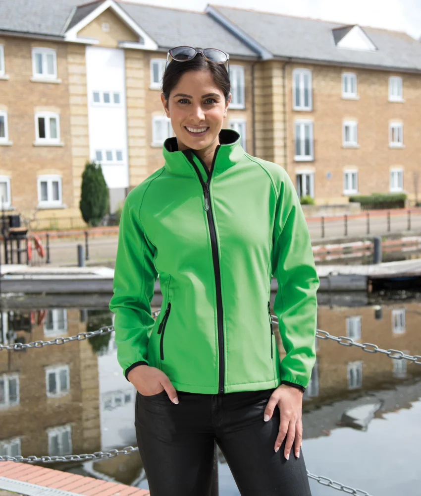Damen 2-Lagen Softshell Jacke "Printable"