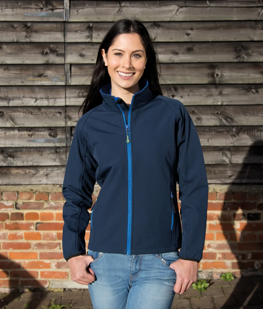 Damen 2-Lagen Softshell Jacke "Printable"