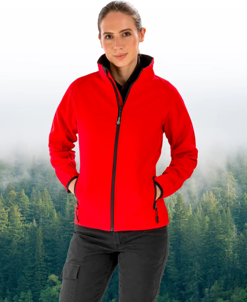 Damen 2-Lagen Softshell Jacke "Printable"
