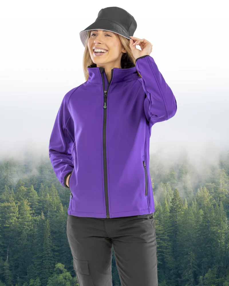 Damen 2-Lagen Softshell Jacke "Printable"