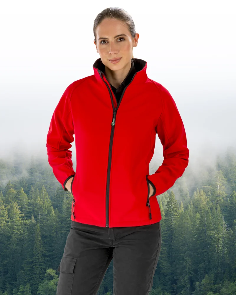 Damen 2-Lagen Softshell Jacke "Printable"