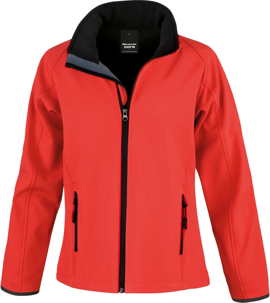 Damen 2-Lagen Softshell Jacke "Printable"