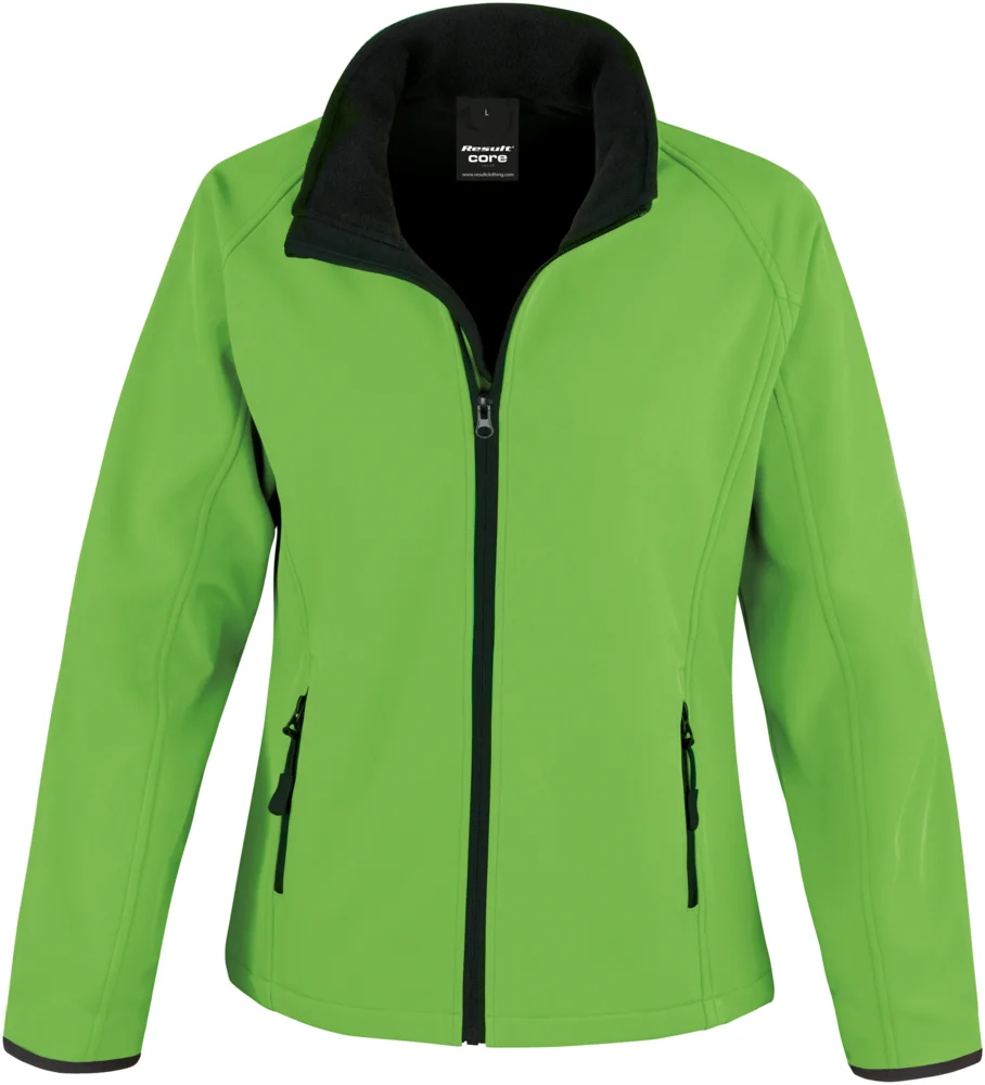 Damen 2-Lagen Softshell Jacke "Printable"