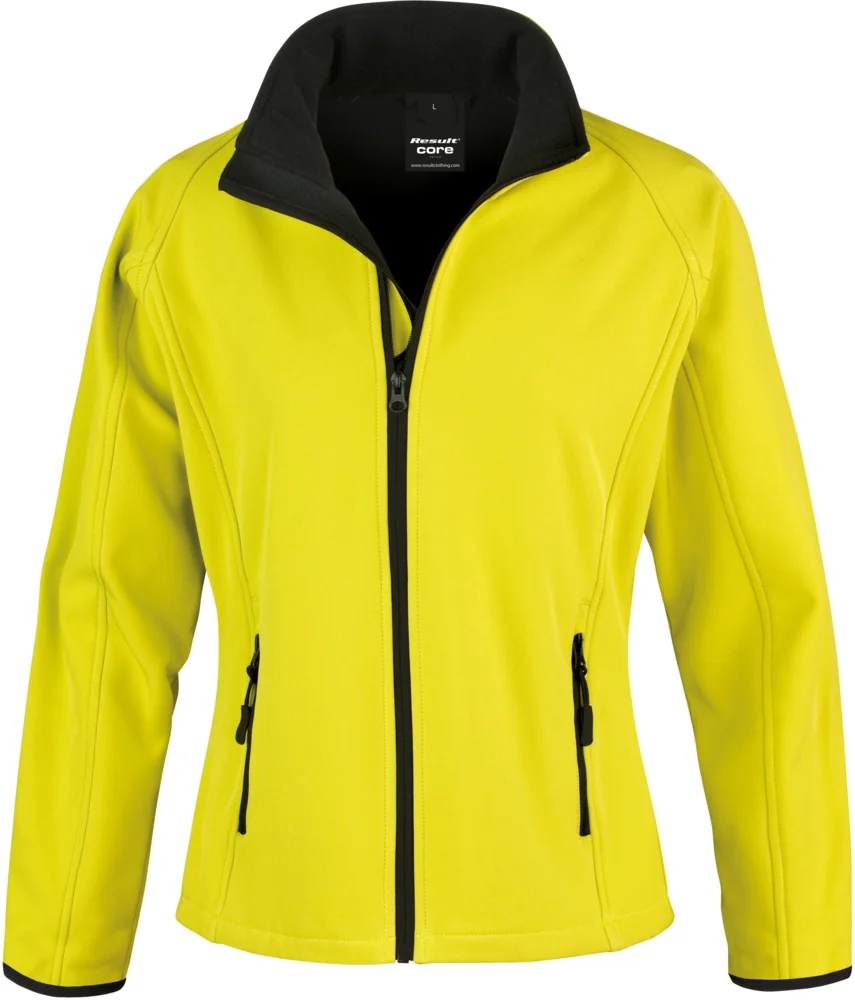 Damen 2-Lagen Softshell Jacke "Printable"