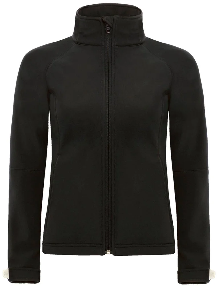 Damen 3-Lagen Kapuzen Softshell Jacke