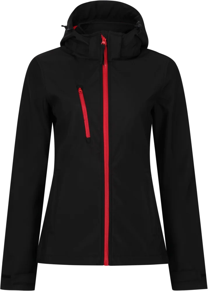 Ladies' 3-Layer Hooded Softshell Jacket "Venturer"