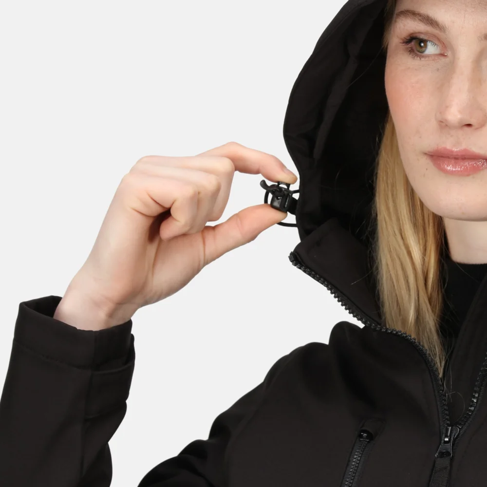Ladies' 3-Layer Hooded Softshell Jacket "Venturer"