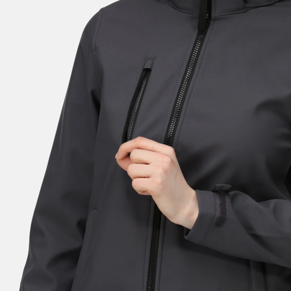 Ladies' 3-Layer Hooded Softshell Jacket "Venturer"