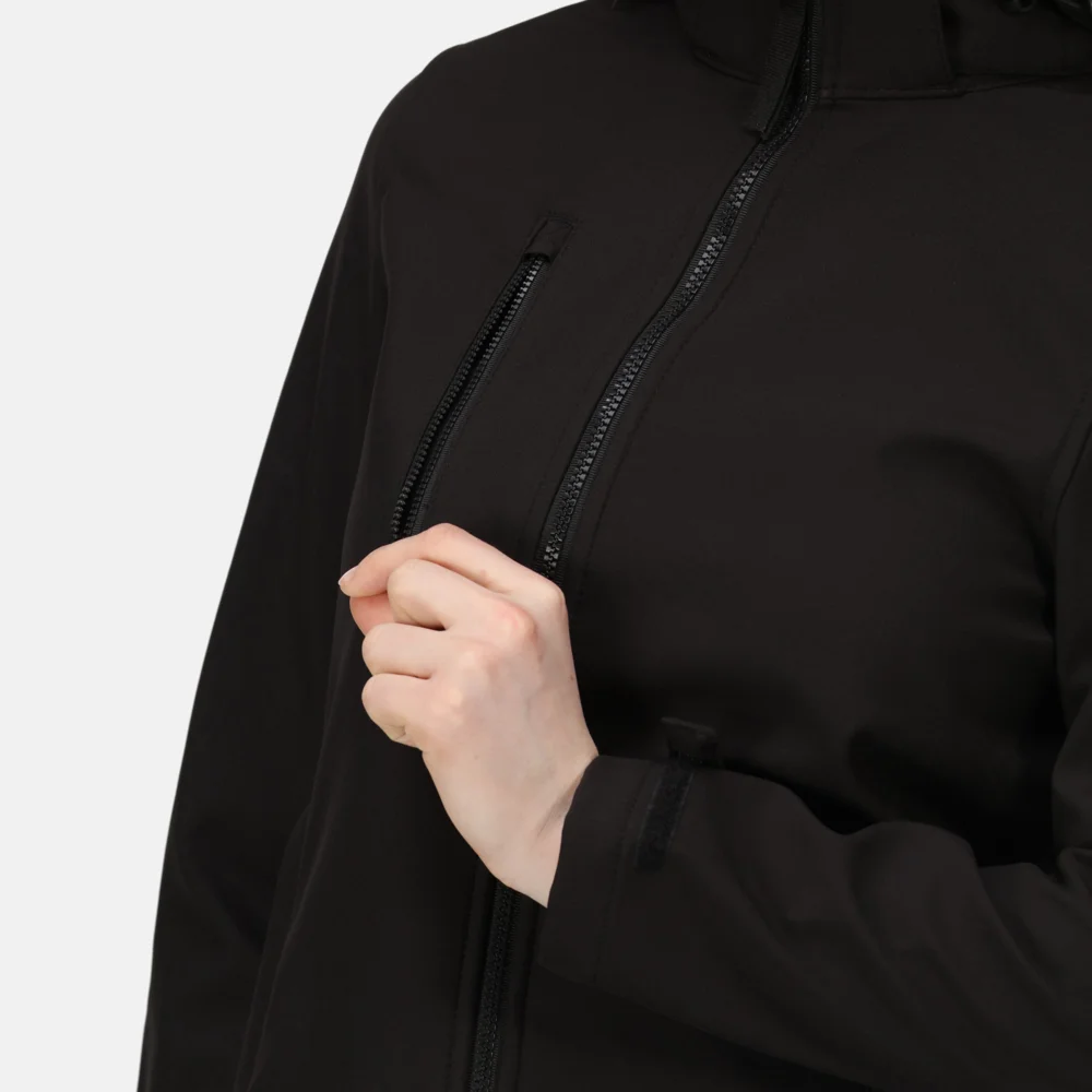 Ladies' 3-Layer Hooded Softshell Jacket "Venturer"