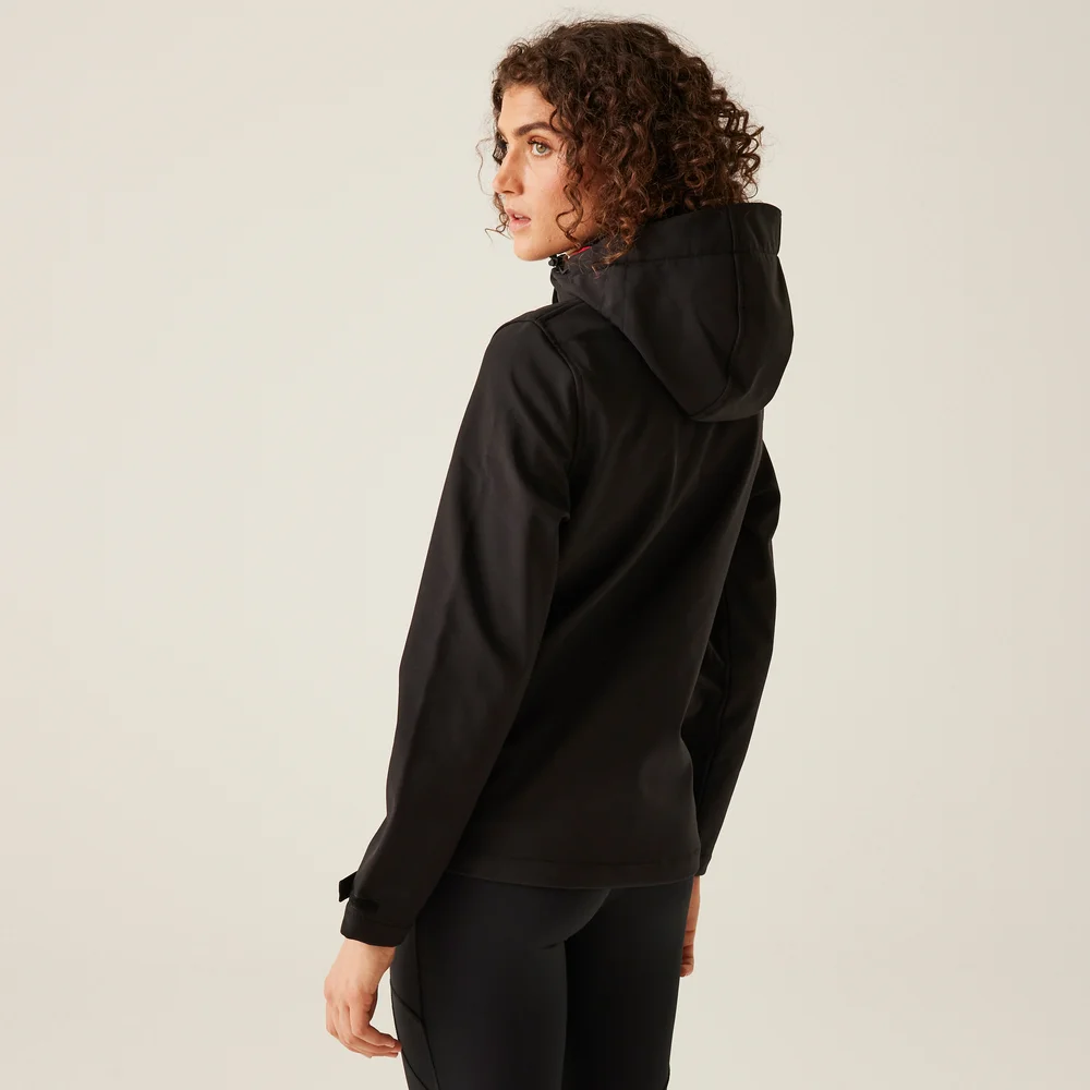 Ladies' 3-Layer Hooded Softshell Jacket "Venturer"