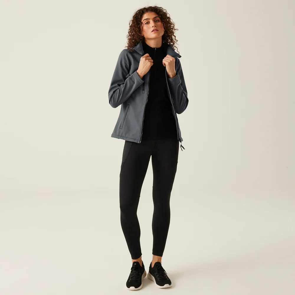 Ladies' 3-Layer Hooded Softshell Jacket "Venturer"
