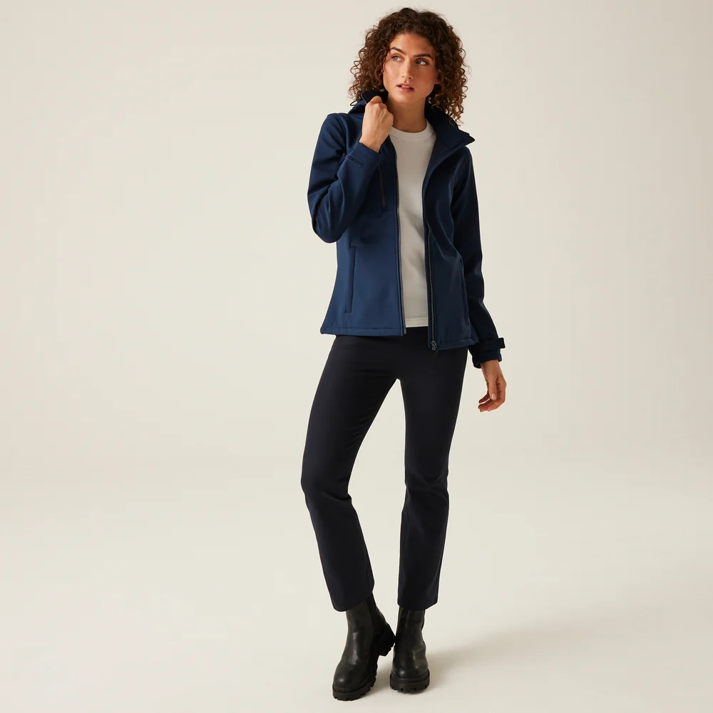Ladies' 3-Layer Hooded Softshell Jacket "Venturer"
