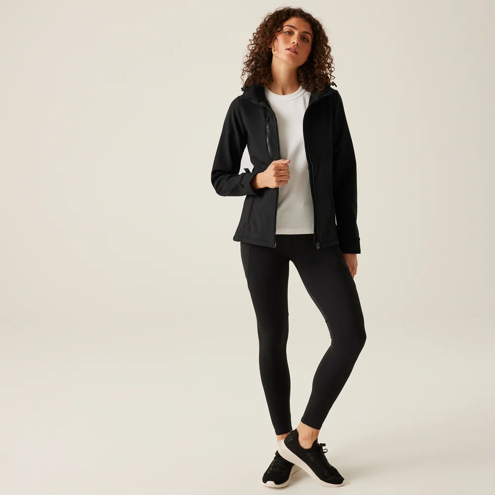 Ladies' 3-Layer Hooded Softshell Jacket "Venturer"