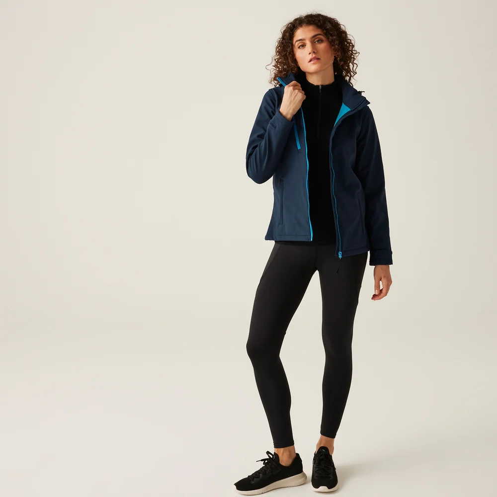 Ladies' 3-Layer Hooded Softshell Jacket "Venturer"