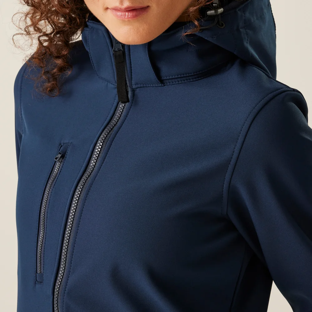 Ladies' 3-Layer Hooded Softshell Jacket "Venturer"