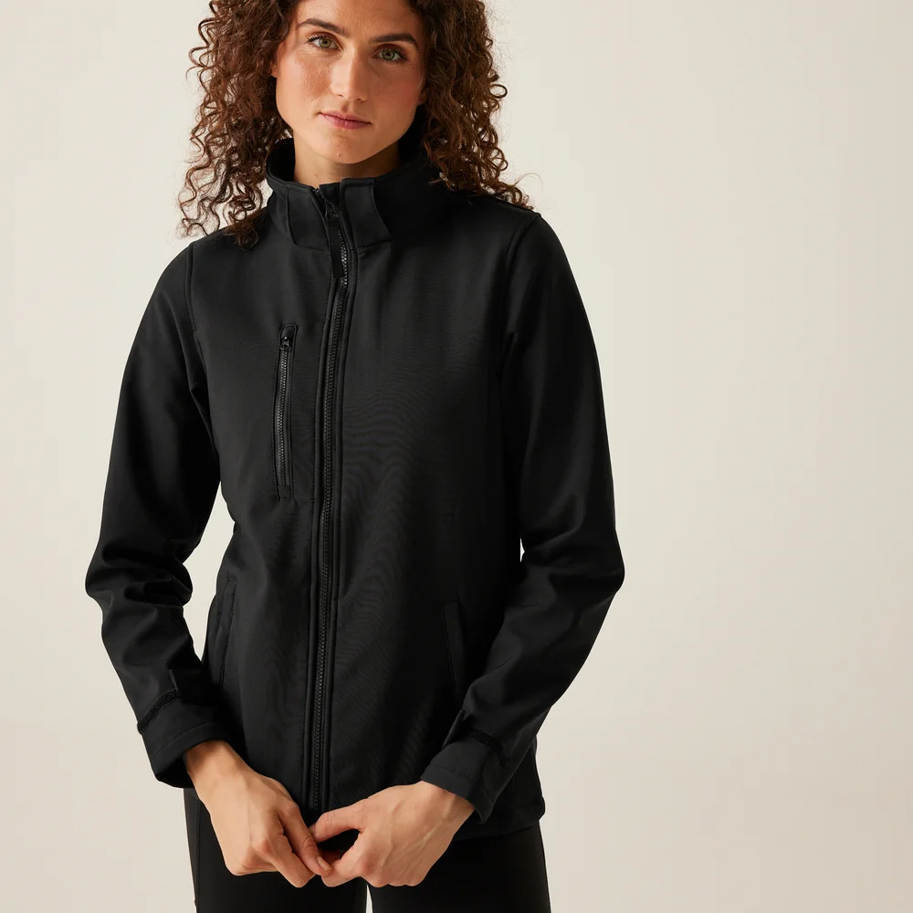 Ladies' 3-Layer Hooded Softshell Jacket "Venturer"