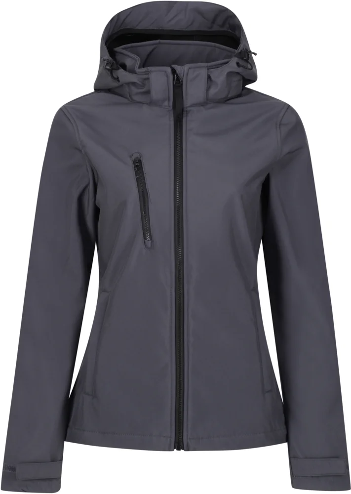 Ladies' 3-Layer Hooded Softshell Jacket "Venturer"