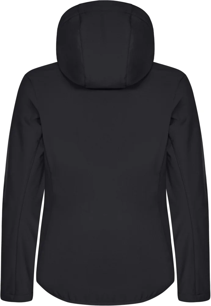 Damen 3-Lagen Kapuzen Softshell Jacke