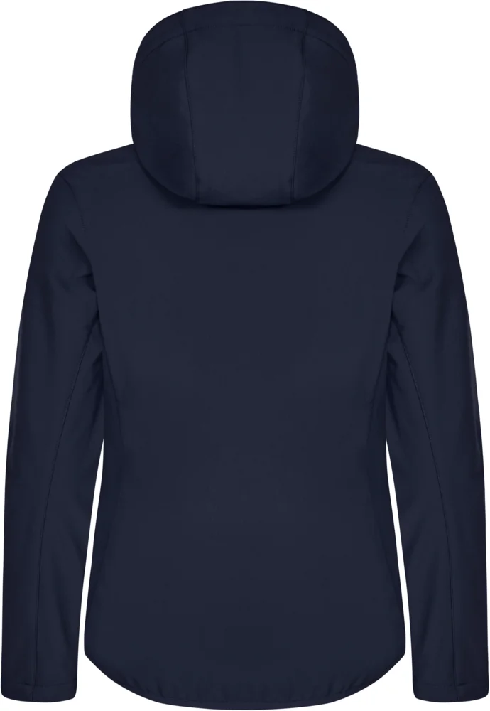Damen 3-Lagen Kapuzen Softshell Jacke