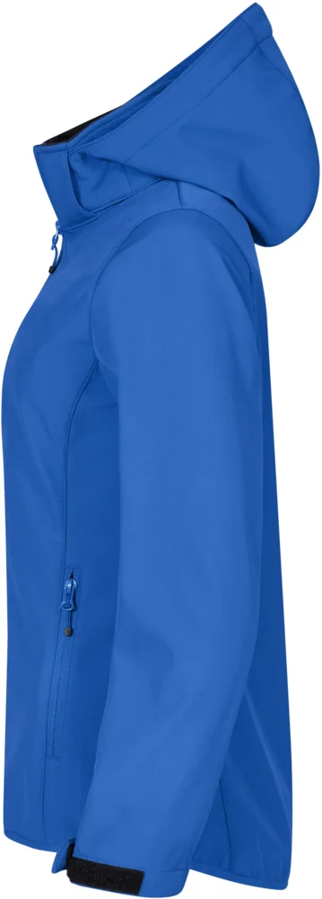 Damen 3-Lagen Kapuzen Softshell Jacke