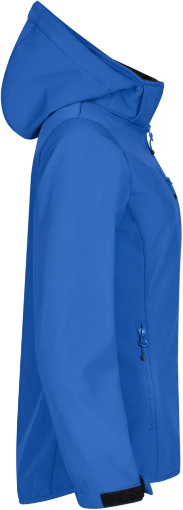 Damen 3-Lagen Kapuzen Softshell Jacke