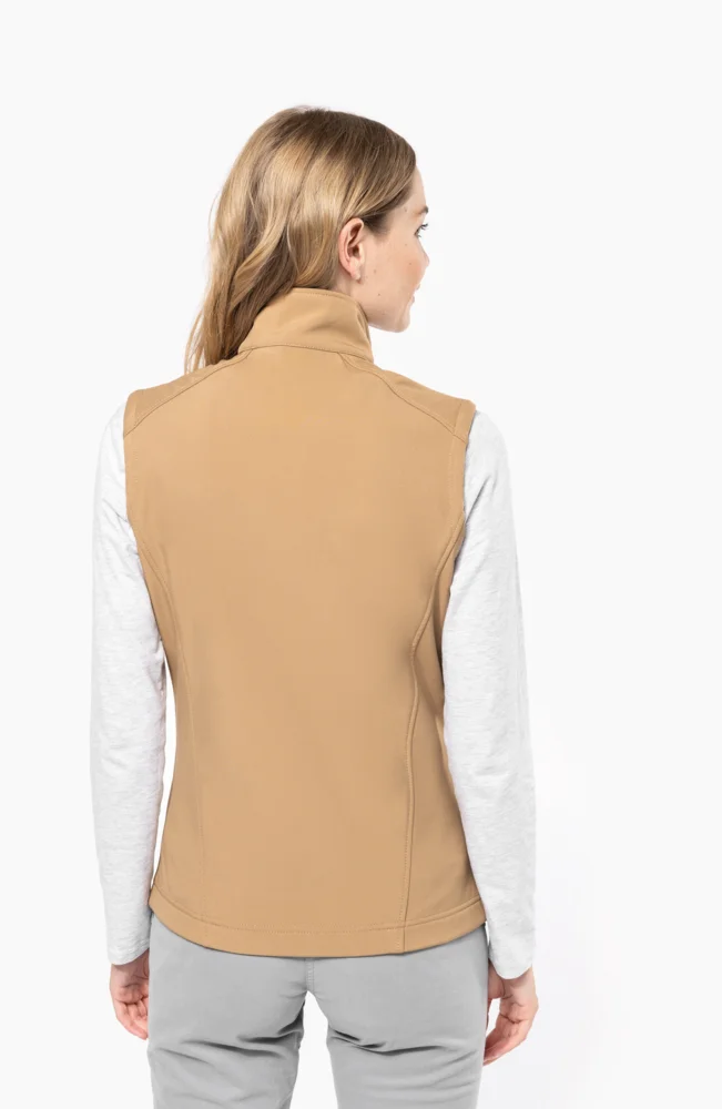 Damen 3-Lagen Softshell Gilet