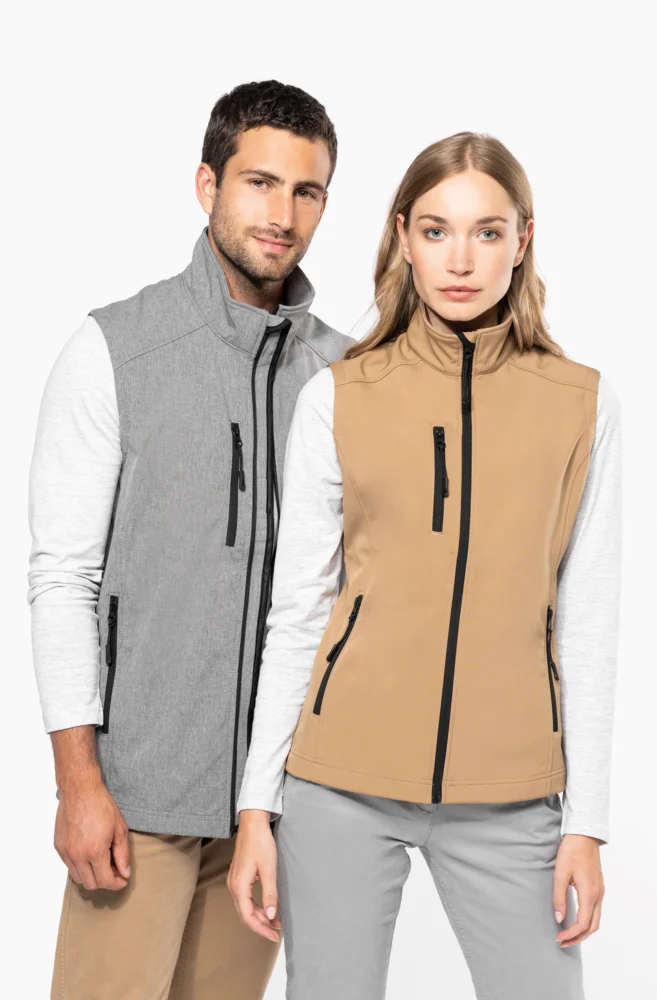 Damen 3-Lagen Softshell Gilet