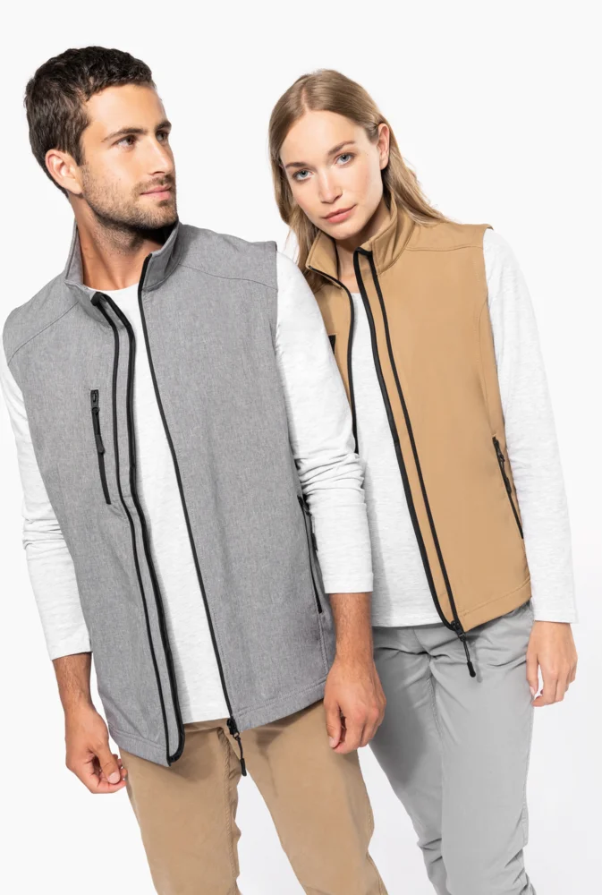 Damen 3-Lagen Softshell Gilet