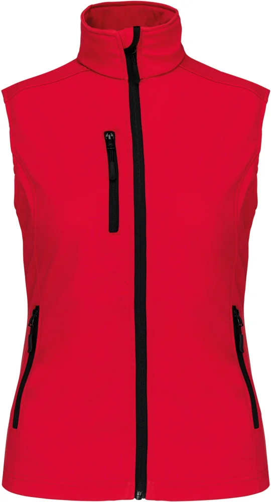 Damen 3-Lagen Softshell Gilet