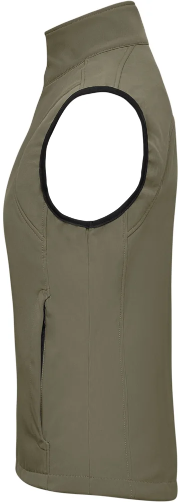 Damen 3-Lagen Softshell Gilet