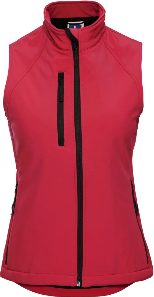 Damen 3-Lagen Softshell Gilet