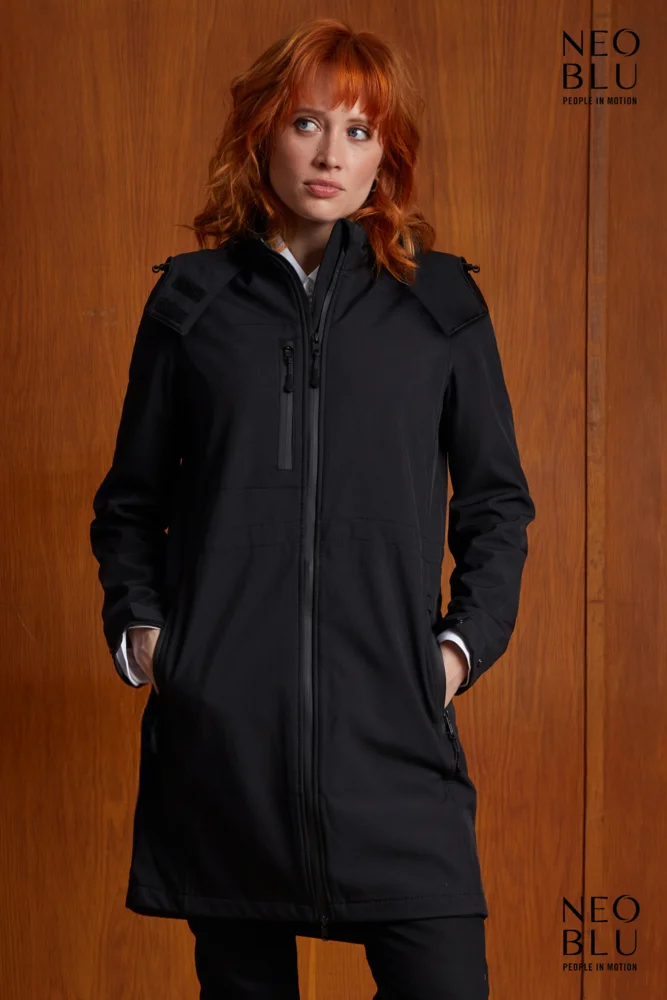 Damen 3-Lagen Softshell Mantel