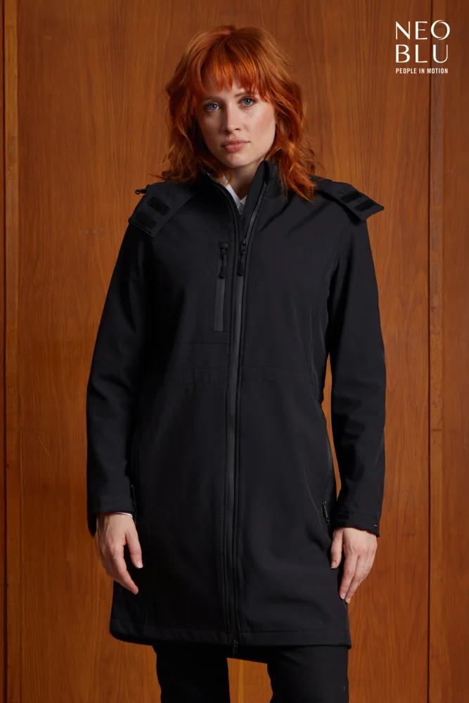Damen 3-Lagen Softshell Mantel