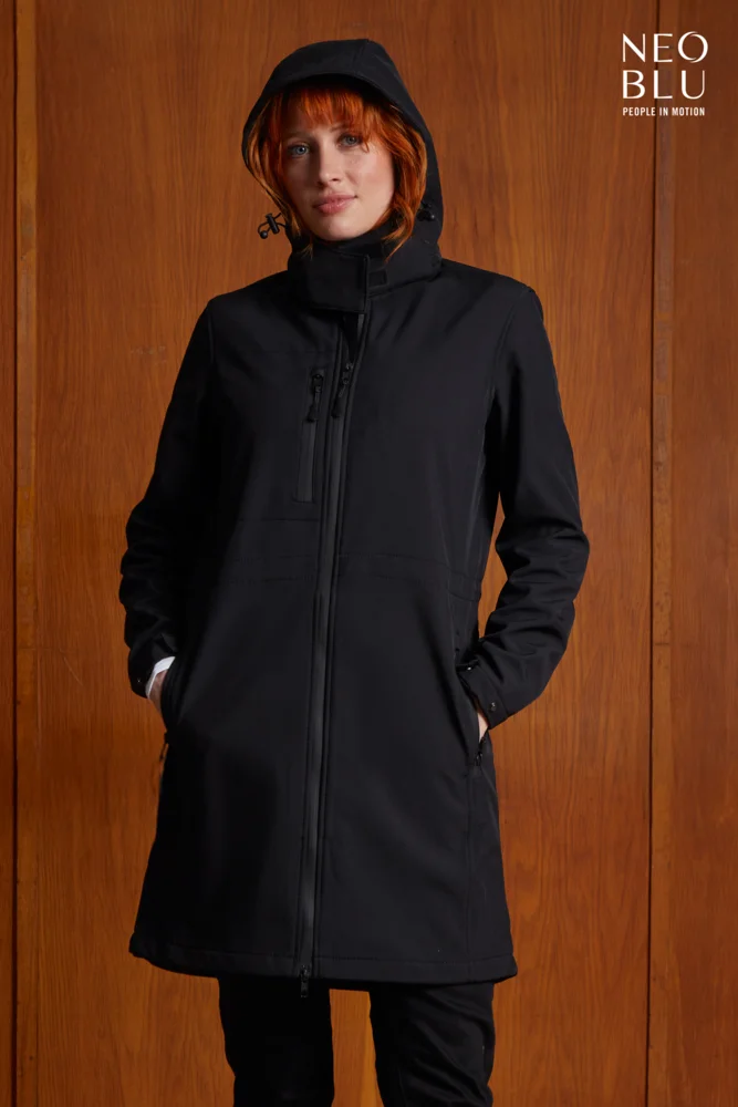 Damen 3-Lagen Softshell Mantel