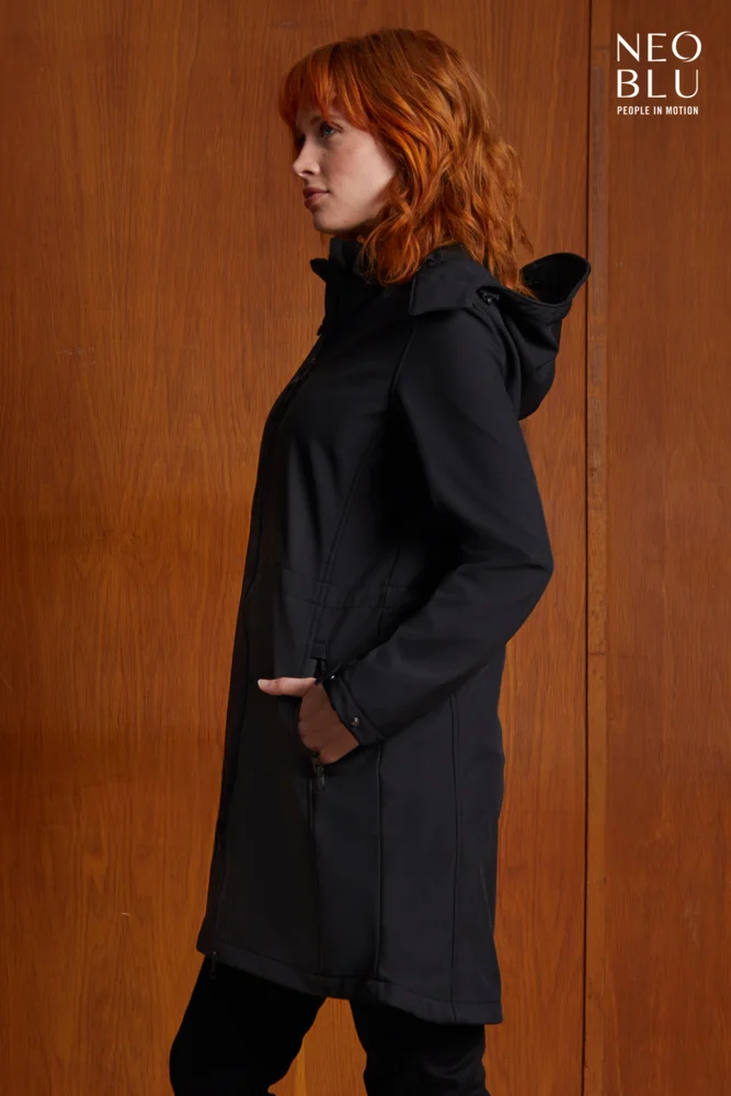 Damen 3-Lagen Softshell Mantel