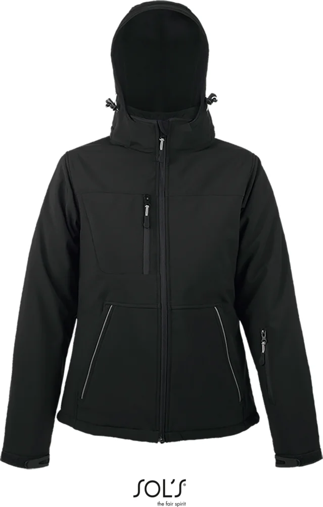 Damen 3-Lagen Winter Softshell Jacke
