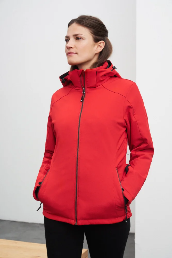 Damen 3-Lagen Wintersport Softshell Jacke