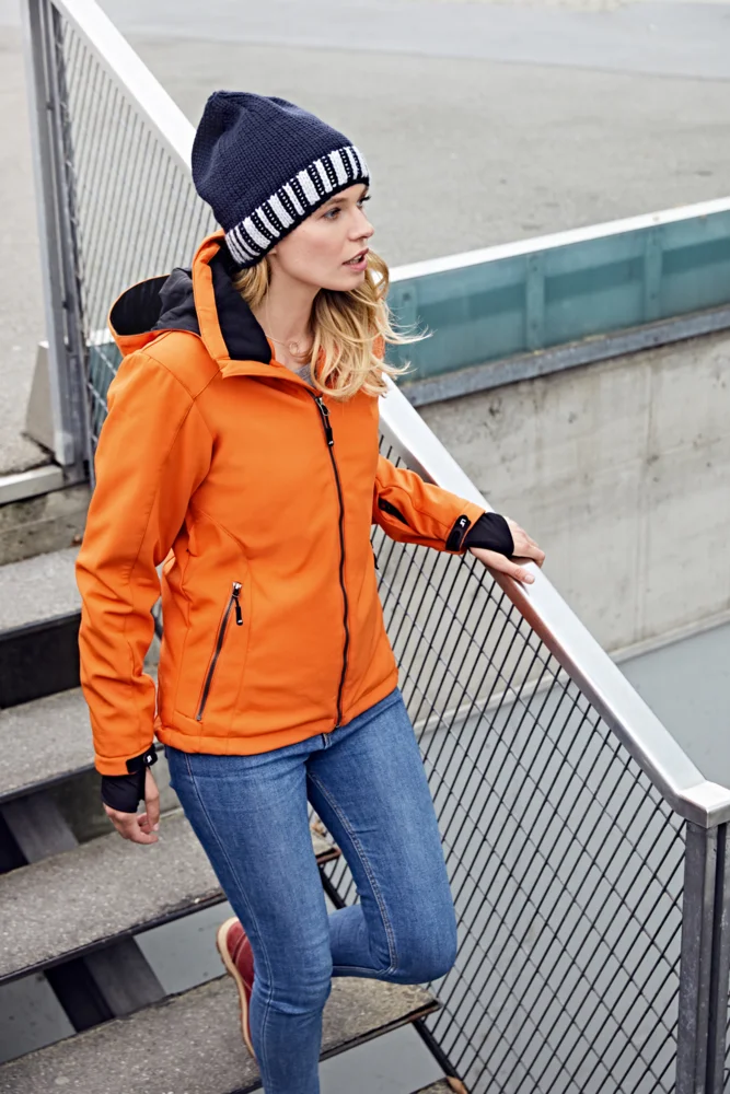 Damen 3-Lagen Wintersport Softshell Jacke