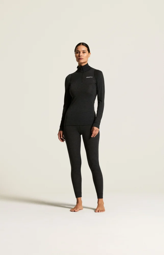Damen Baselayer Set mit 1/4 Zip