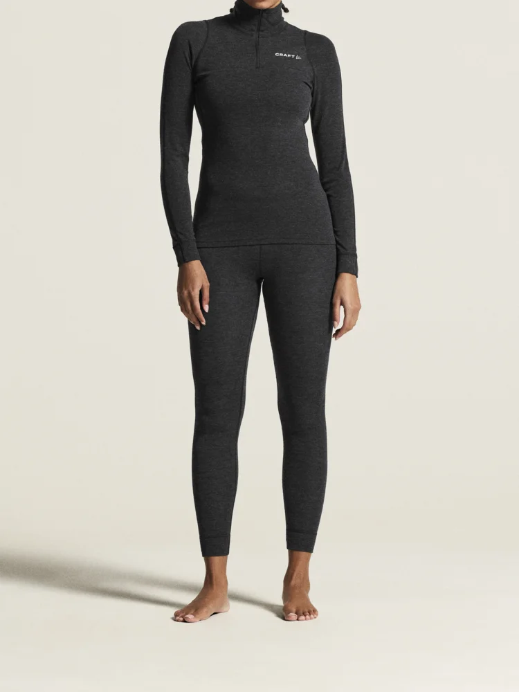 Damen Baselayer Set mit 1/4 Zip