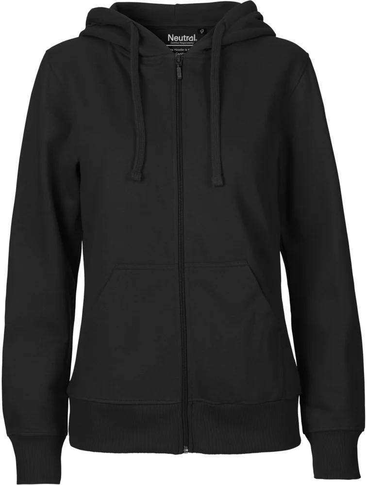 Ladies' Organic Hooded Sweat Jacket
