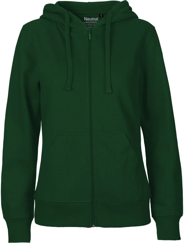 Ladies' Organic Hooded Sweat Jacket