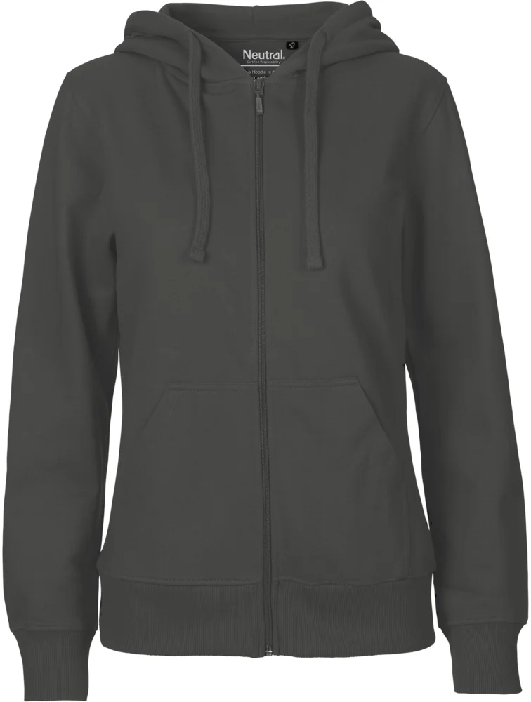 Ladies' Organic Hooded Sweat Jacket