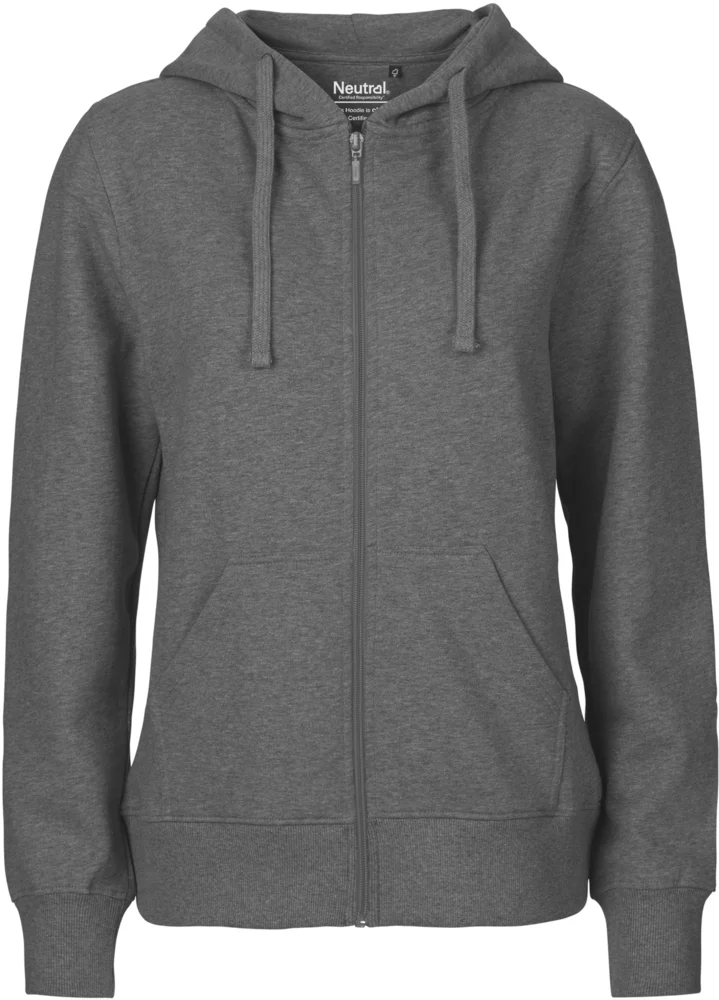 Ladies' Organic Hooded Sweat Jacket